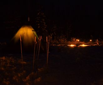 Ett Oförglömligt vinteräventyr i Fulufjällets National